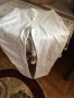 Дълъг бял панталон 100 процента памук, снимка 1 - Панталони - 37259129