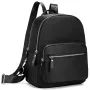 Дамска раница от непромокаем текстил в черно TRAVISTAR, снимка 1