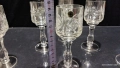 кристални чаши за ракия , снимка 3
