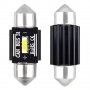 Диод комплект LED CANBUS 1 SMD 31мм UltraBright 1860 Festoon Бял 12V / 24V, #1000051877