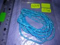 КРАСИВА ЕЛАСТИЧНА ТЮРКОАЗЕНА ХЕНД - МЕЙД ХИПАРСКА АРТ ГРИВНА 34719, снимка 6
