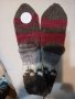 Ръчно плетени детски чорапи 22см., снимка 1 - Чорапи - 39317140