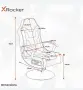 Геймърски стол X-Rocker Junior 2.1 Audio Gaming Chair LED от Secretlab TITAN Evo, снимка 3