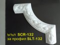 Плосък декороративен профил SLT-132 от стиропор с ъгли за изработване на рамки., снимка 3