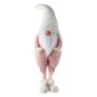Коледна фигура, Гном, Розов/ бял, 70 см, снимка 1 - Декорация за дома - 42701071