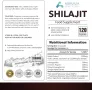 Aoruilia Shilajit капсули 2000mg 5 в 1 с Ашваганда 120 броя, снимка 7