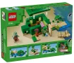 Конструктор LEGO® Minecraft 21254 - Къщата на костенурките на плажа / 234 части, снимка 1