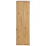 vidaXL Страничен шкаф ODDA 40x24x79 cm масивна дървесина бор, снимка 7