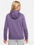 NIKE Суитшърт B HOODIE PO CLUB BV3757-553, снимка 7