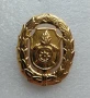 Знак за заслуги за противопожарна защита в златен цвят. Бавария, Германия до 1997г., снимка 1