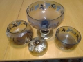 Сервиз от калиево стъкло , снимка 3