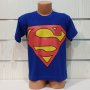 Нова детска тениска с трансферен печат Супермен (Superman)