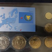 Комплектен сет - Кипър , 6 монети, снимка 2 - Нумизматика и бонистика - 37783123