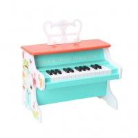 Детско дървено пиано, снимка 1 - Музикални играчки - 38546760