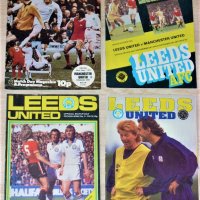 Лийдс - Манчестър Юнайтед оригинални футболни програми от 1973, 1977, 1980 и 1990 г., снимка 1 - Фен артикули - 27627769