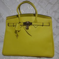 Чанта кожена дамска, снимка 1 - Чанти - 37670002