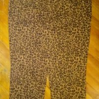 Еластични дънки в леопардов принт / леопардова шарка "Time & Tru"® / голям размер , снимка 6 - Дънки - 31205617