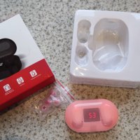 Чисто нови слушалки TWS-L22 , розови, снимка 1 - Слушалки и портативни колонки - 35038697