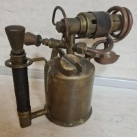 Антична газова горелка, снимка 1 - Антикварни и старинни предмети - 38062605