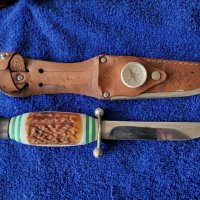 Туристически ловен нож от соца ГДР, снимка 1 - Колекции - 38963208