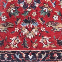 Стар ръчно тъкан вълнен персийски Килим 340х260 см., снимка 15 - Килими - 38405457