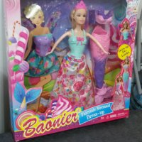 Барби със сменящи се дрехи Русалка, 3в1, в кутия 8690, снимка 3 - Кукли - 39087485