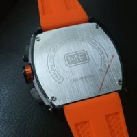часовник кварцов хронограф MINI FOCUS силиконова каишка Автоматична дата , снимка 11 - Мъжки - 40659357