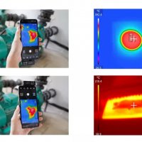 Професионална ТЕРМОКАМЕРА за телефон или таблет, снимка 3 - Камери - 37403568