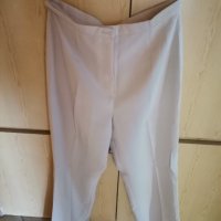 Дамски панталон цвят екрю, снимка 1 - Панталони - 42592333