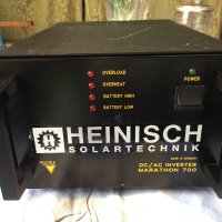 Немски соларен инвертор HEINISCH 700VA-12V , снимка 1 - Друга електроника - 44175582