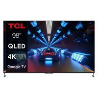 Телевизор TCL QLED 98C735, 98" (248 см), Smart Google TV, 4K Ultra HD, 100 Hz, Клас G, снимка 2 - Телевизори - 40505606