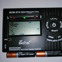 Тунер и метроном Belcat BCM-970 Tuner with Metronome, снимка 3 - Други - 39238360