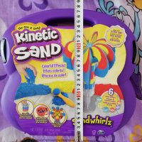 Голям комплект Кинетичен пясък Пясъчна вихрушка., снимка 10 - Образователни игри - 33073355