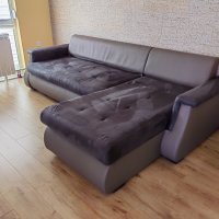 Холова гарнитура (холов ъгъл, ъглов диван), снимка 2 - Дивани и мека мебел - 42664236