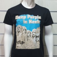 Нова мъжка тениска с трансферен печат на музикалната група Deep Purple - Deep Purple in Rock, снимка 7 - Тениски - 27823797