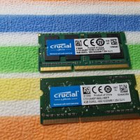 4GB DDR3L 1600Mhz Crucia рам памет за лаптоп, снимка 1 - RAM памет - 39616628