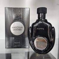 Уникален мъжки Арабски парфюм Masculin Leather RiiFFS Eau De Parfum 100ml. , снимка 3 - Мъжки парфюми - 42815299
