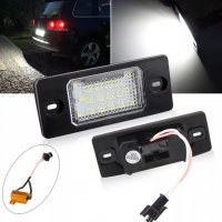 Led  плафони VW Golf 4,5 Touareg Tiguan Passat B5.5 BORA Porche, снимка 1 - Аксесоари и консумативи - 37886579