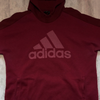 Оригинален суичър Adidas с качулка , снимка 2 - Спортни дрехи, екипи - 44655785