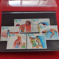 Пощенски марки чиста комплектна серия Спорт Панамерикански игри 1983г. Пощта Куба- 22530, снимка 1 - Филателия - 36662793