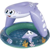 НОВИ! Детски надуваем басейн със сенник Морска лисица, снимка 1 - Други - 44311906