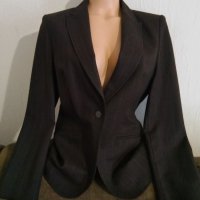 Кафяво елегантно сако NEXT+бежова риза, снимка 2 - Сака - 38321694