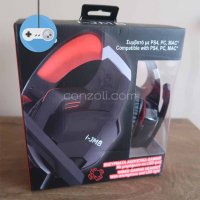 Геймърски слушалки с микрофон и LED за PS4 / PC / MAC, снимка 4 - Слушалки за компютър - 29351379