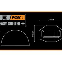 Шаранджийски заслон Fox Carp Easy Shelter +, снимка 6 - Такъми - 42640722