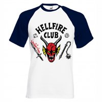 НОВО! Мъжки тениски HELLFIRE CLUB - Stranger Things! Поръчай тениска по твой модел!