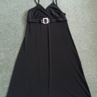 Промо!Черна рокля с катарама М - 10 лв, снимка 1 - Рокли - 33760913