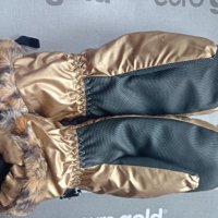 Зимни ръкавици в златно Нови, снимка 4 - Ръкавици - 38338927