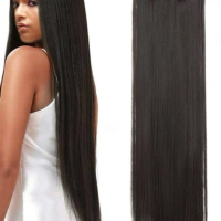 Качествена дълга коса-цял екстеншън, снимка 3 - Аксесоари за коса - 44726600