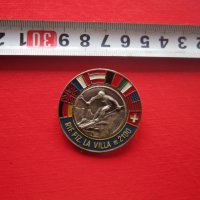 Уникален алпийски голям знак значка Лабор емайл, снимка 2 - Колекции - 29421749