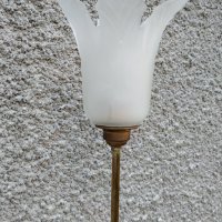 Стар месингов лампа - лампион - френска - Антика, снимка 8 - Антикварни и старинни предмети - 38003630